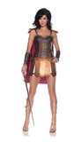 Conqueror Warrior Mini Dress Costume