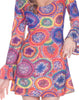Psychedelic 1960's Mod Hippie Costume
