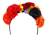 Flower Headband Womens Adult Accessory