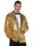 Jazz Disco Sequin Pimp Jacket -Gold