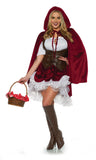 Red Riding Hood Womens Deluxe Costume