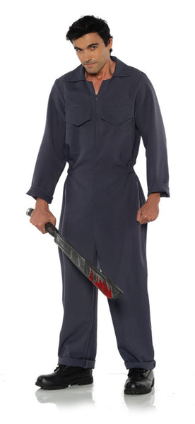 Grey Boiler Suit Adult Killer Costume