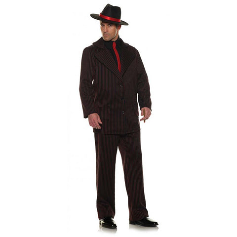 Jazzy Pink Gangster Adult Costume Suit