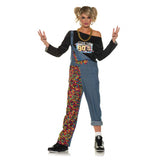 Word Up Womens 90s Hip Hop Costume Overalls