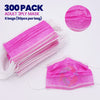 [300 PACK] PINK 3ply Disposable Adult Mask