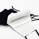 [10 PACK] Black Cotton Double Layer Mask