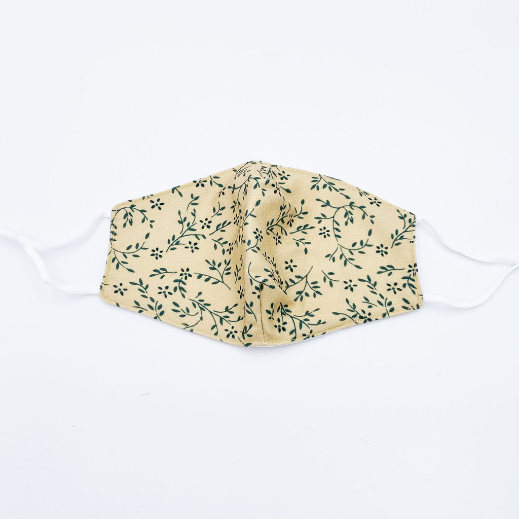 [100 PACK] Botanical Print Cotton Double Layer Mask