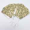[10 PACK] Botanical Print Cotton Double Layer Mask