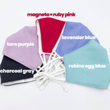 Solid Color Cotton Double Layer Mask